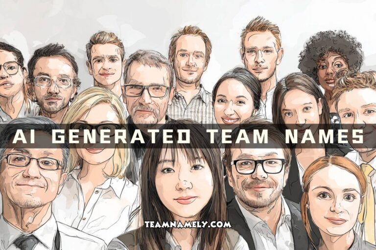 ai generated team names