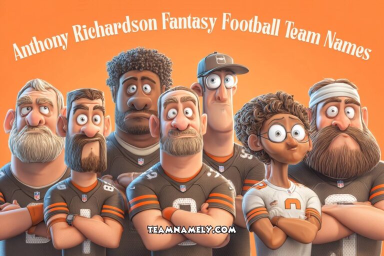 anthony richardson fantasy football team names