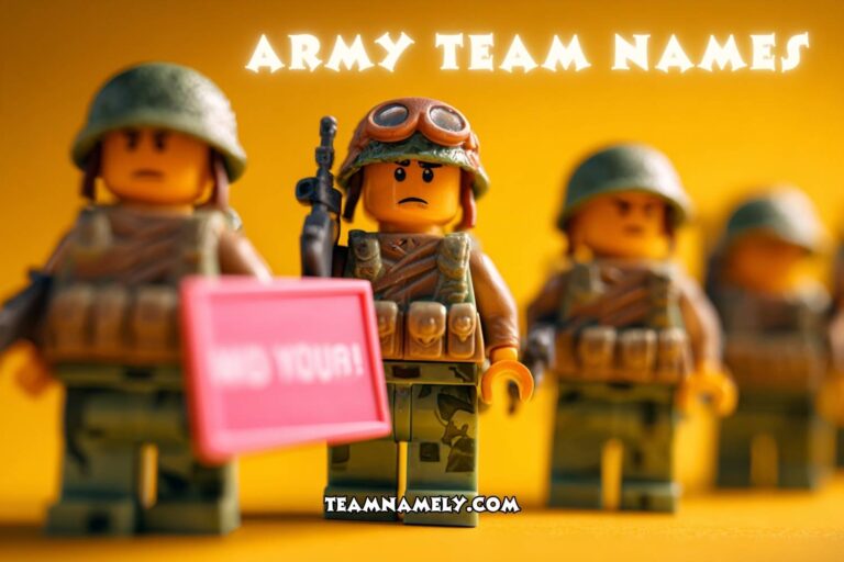 army team names