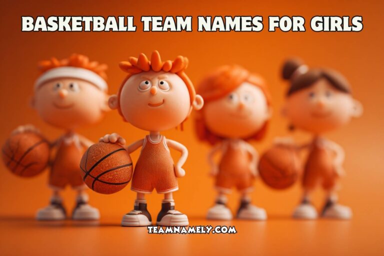 basketball team names for girls