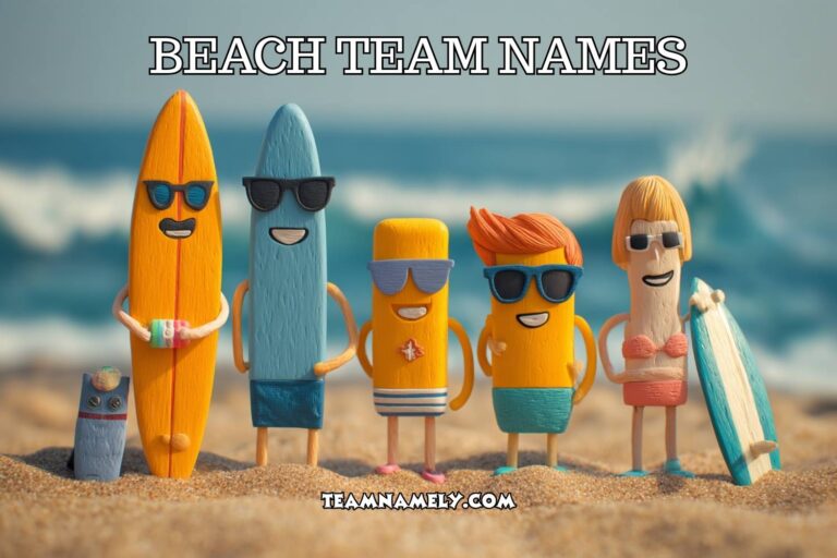 beach team names