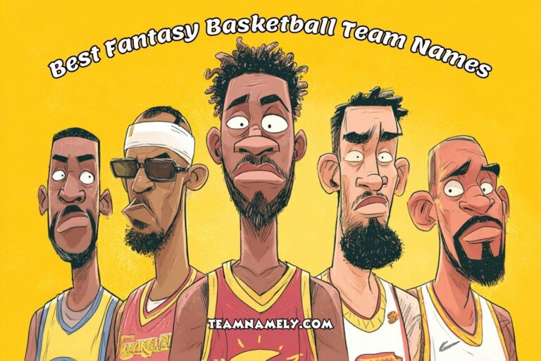 best fantasy basketball team names