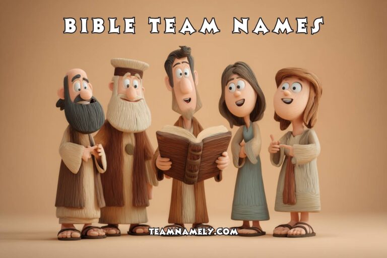 bible team names