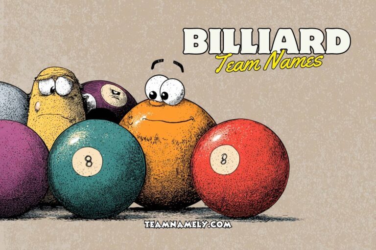 billiard team names