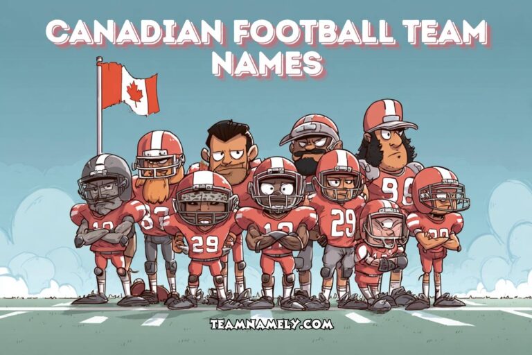 canadian football team names