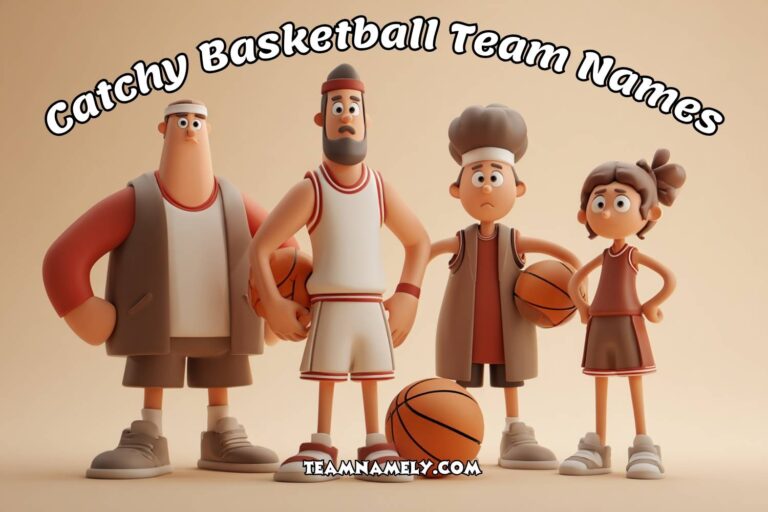 catchy basketball team names