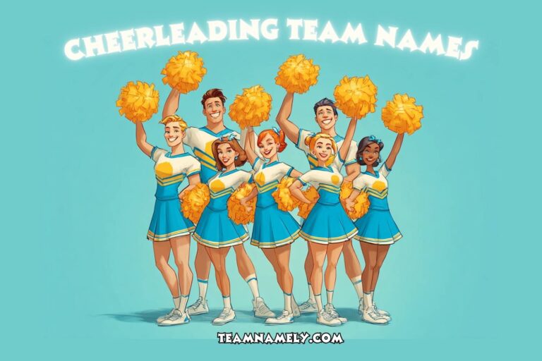 cheerleading team names