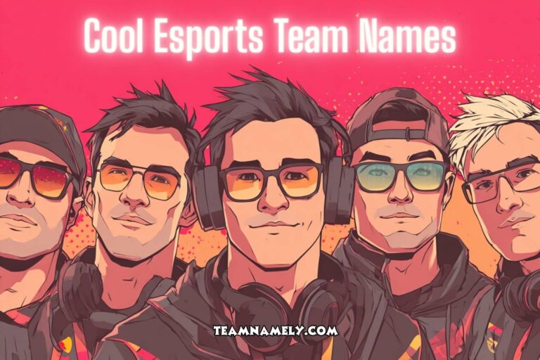 cool esports team names