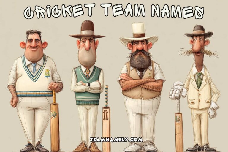 cricket team names