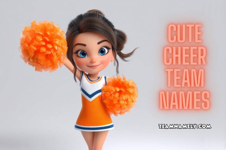 cute cheer team names