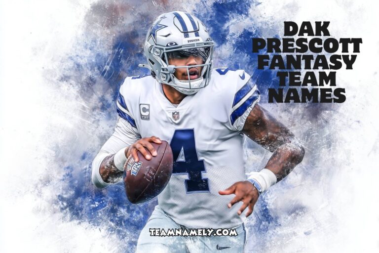 dak prescott fantasy team names