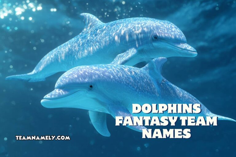 dolphins fantasy team names