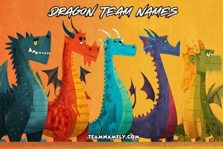 dragon team names