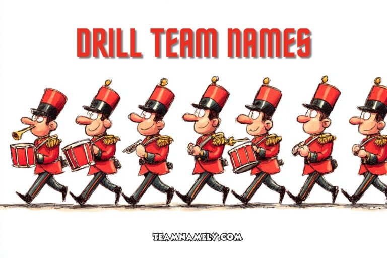 drill team names
