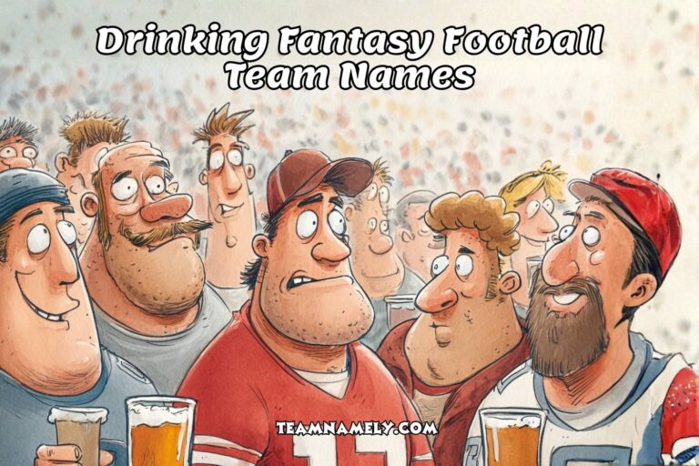 drinking fantasy football team names