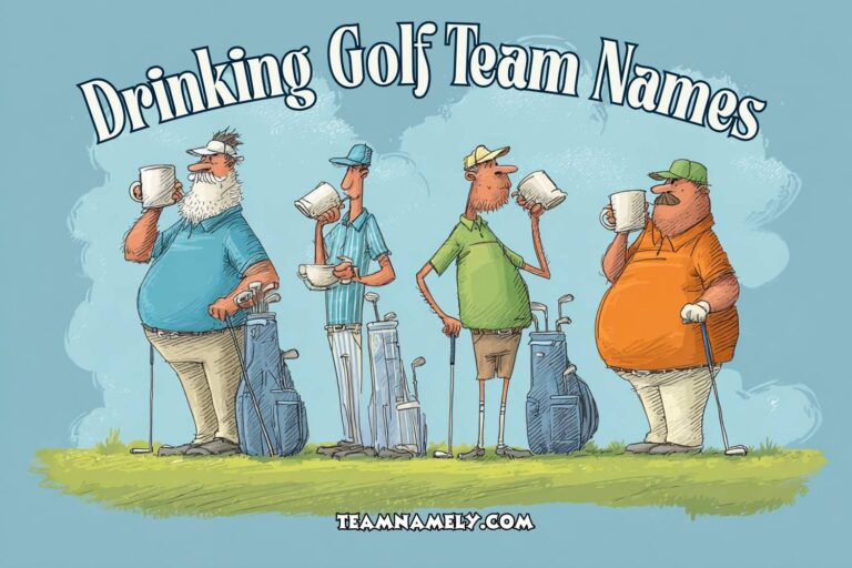 drinking golf team names