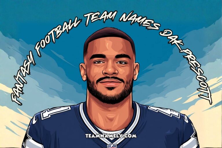 fantasy football team names dak prescott