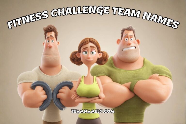 fitness challenge team names