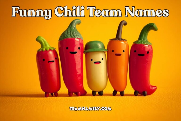 funny chili team names