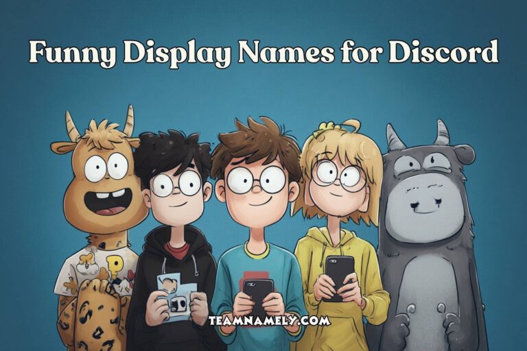 funny display names for discord