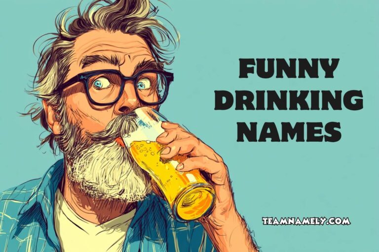 funny drinking names