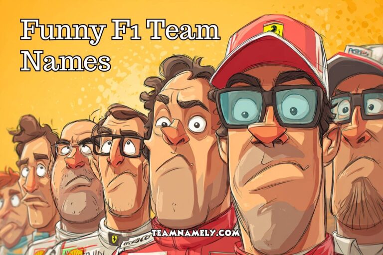 funny f1 team names