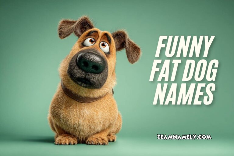 funny fat dog names