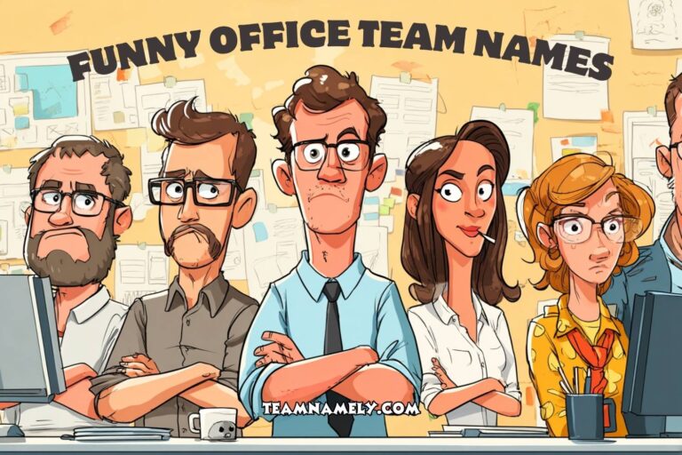 funny office team names