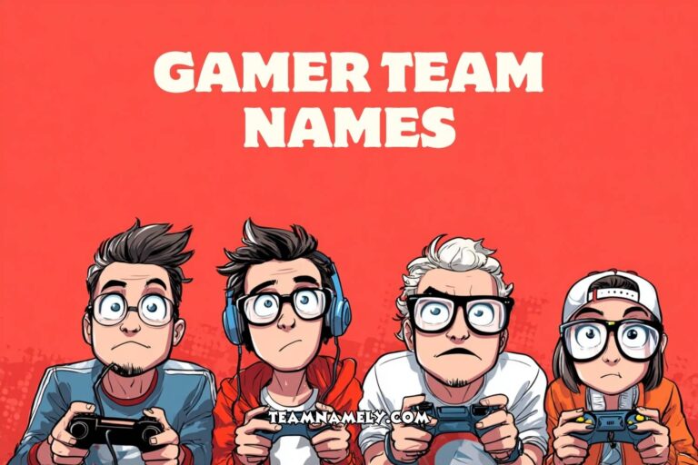 gamer team names