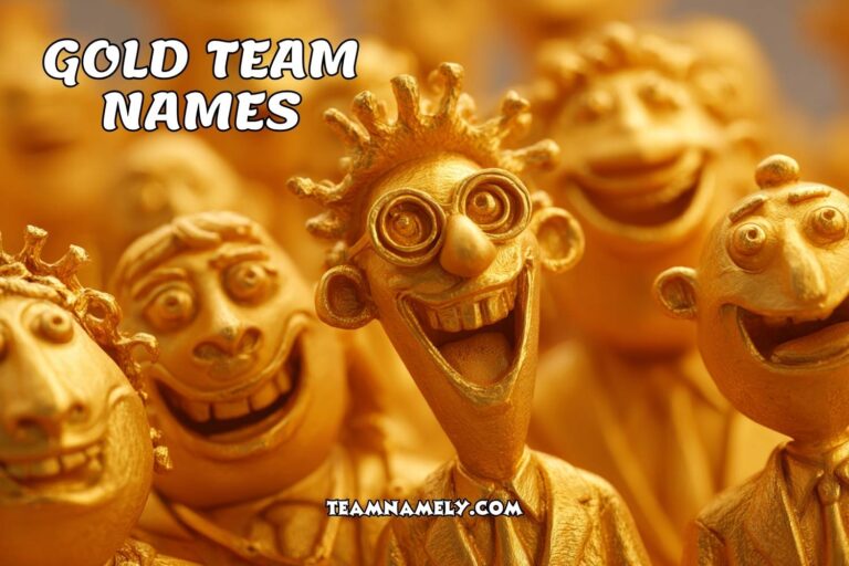 gold team names