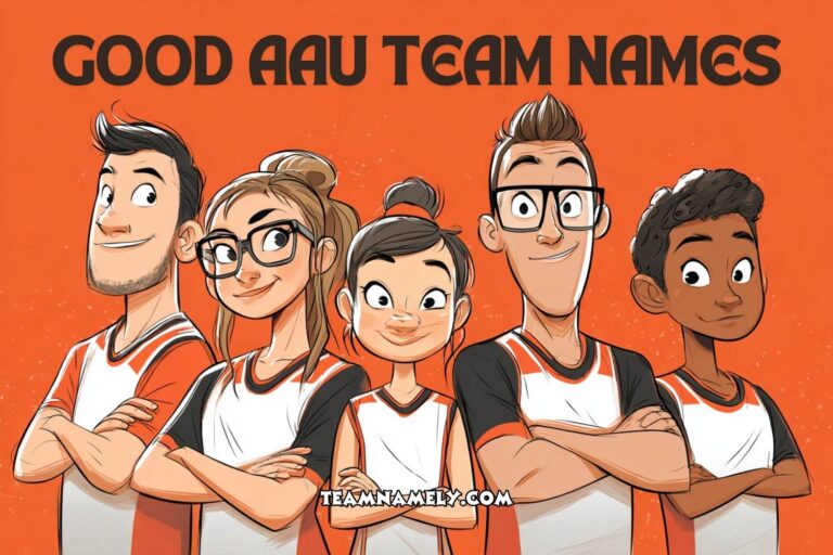 good aau team names