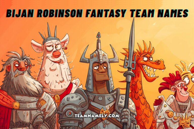 bijan robinson fantasy team names
