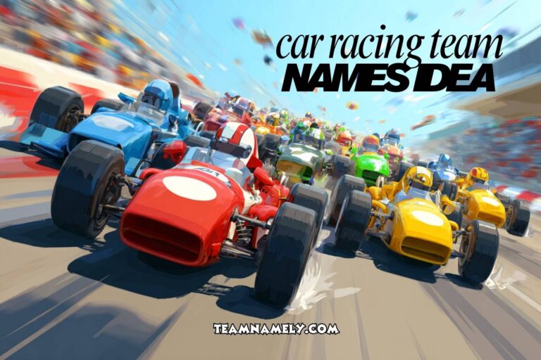 car racing team names