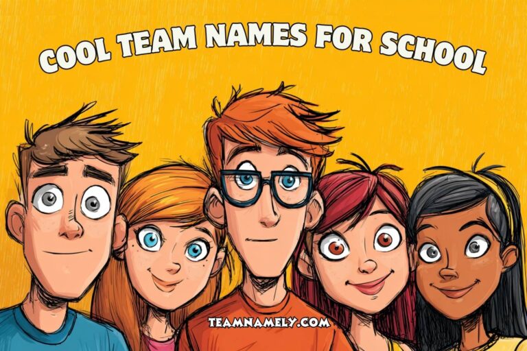 cool team names for school