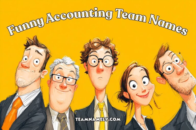 funny accounting team names