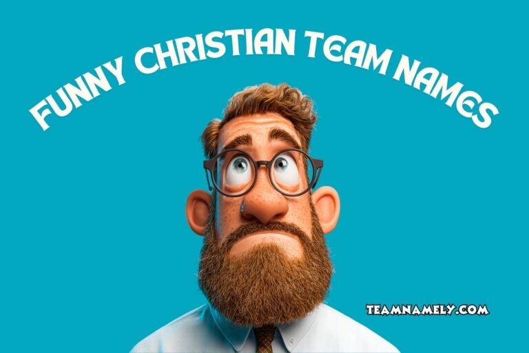 funny christian team names