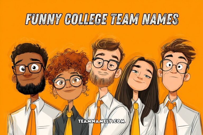 funny college team names