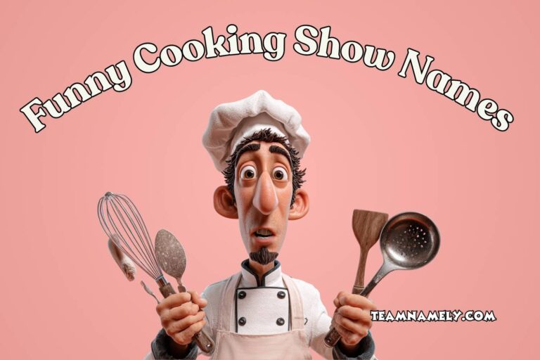 funny cooking show names