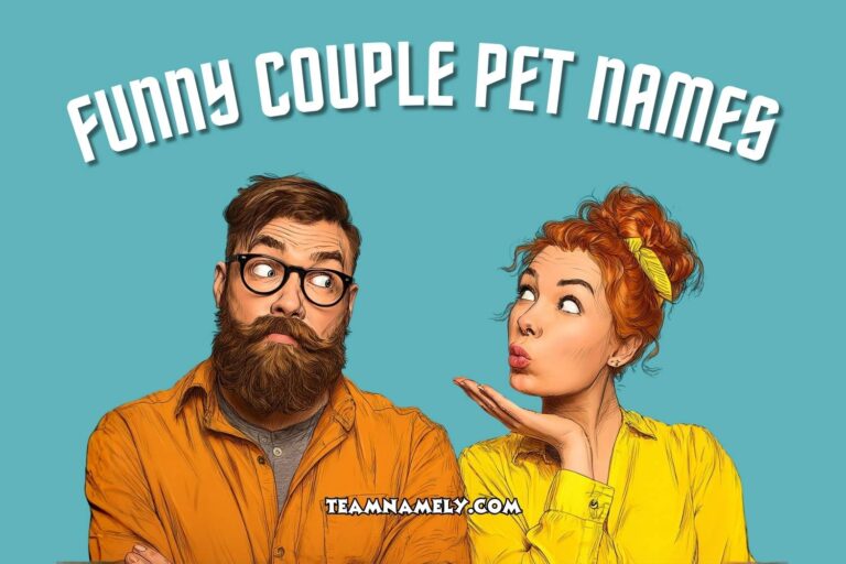 funny couple pet names