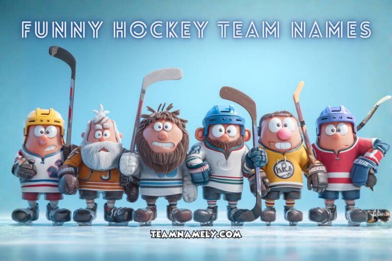 funny hockey team names