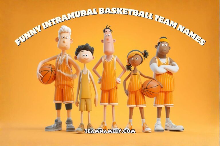 funny intramural basketball team names